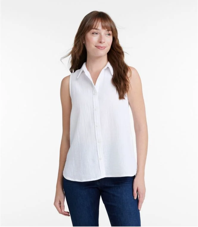 Women''s Cloud Gauze Sleeveless Shirt