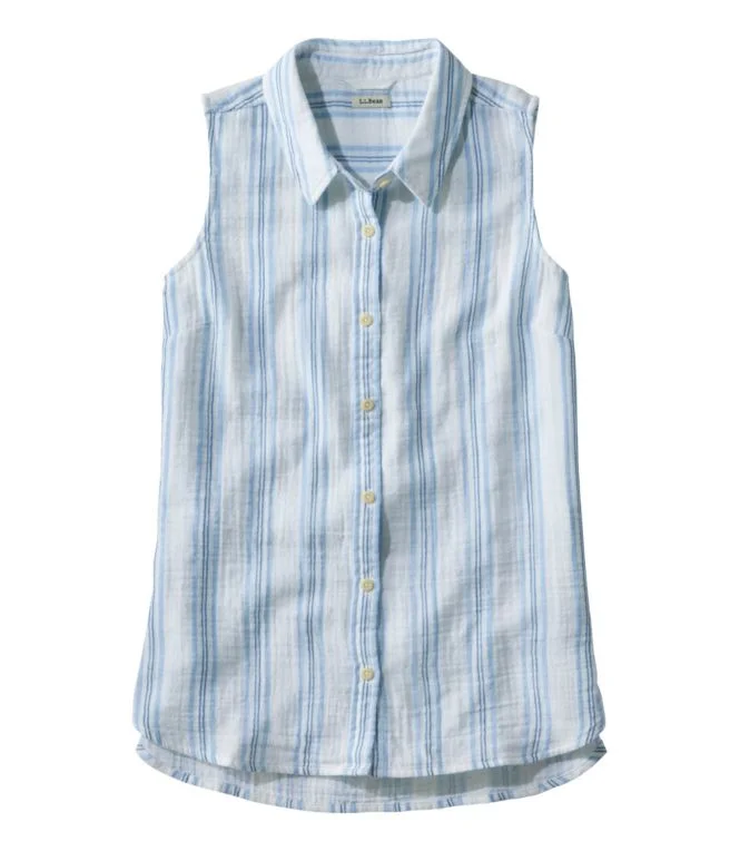 Women''s Cloud Gauze Sleeveless Shirt - Image 8