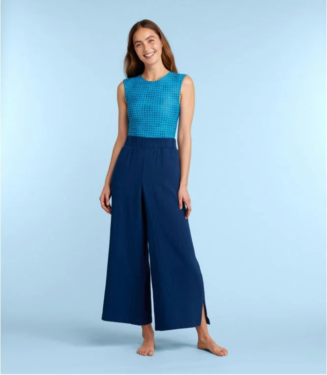 Women''s Cloud Gauze Wide-Leg Pants