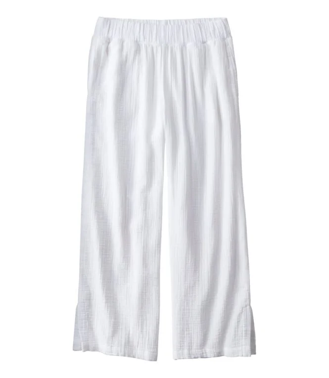 Women''s Cloud Gauze Wide-Leg Pants - Image 5