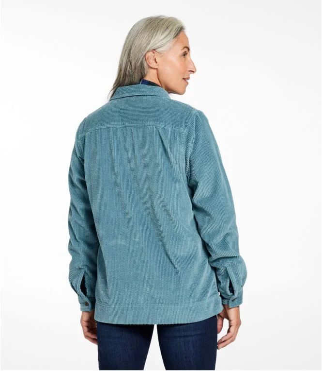 Women''s Comfort Corduroy Relaxed Shirt - Image 4