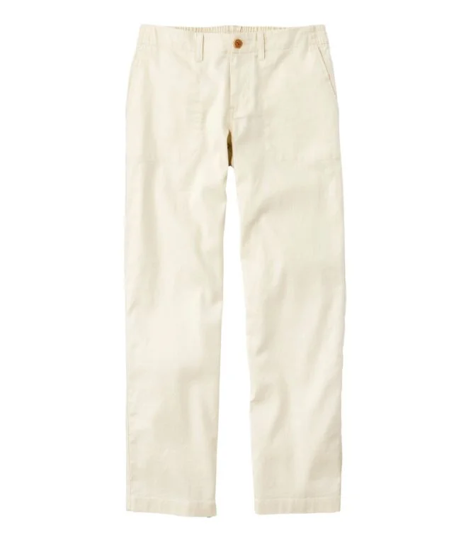 Women''s Comfort Stretch Cotton/Linen Pants, High-Rise Ankle - Image 6