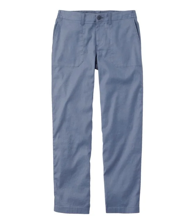 Women''s Comfort Stretch Cotton/Linen Pants, High-Rise Ankle - Image 7