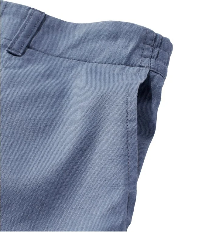 Women''s Comfort Stretch Cotton/Linen Shorts, High-Rise 7"" - Image 5