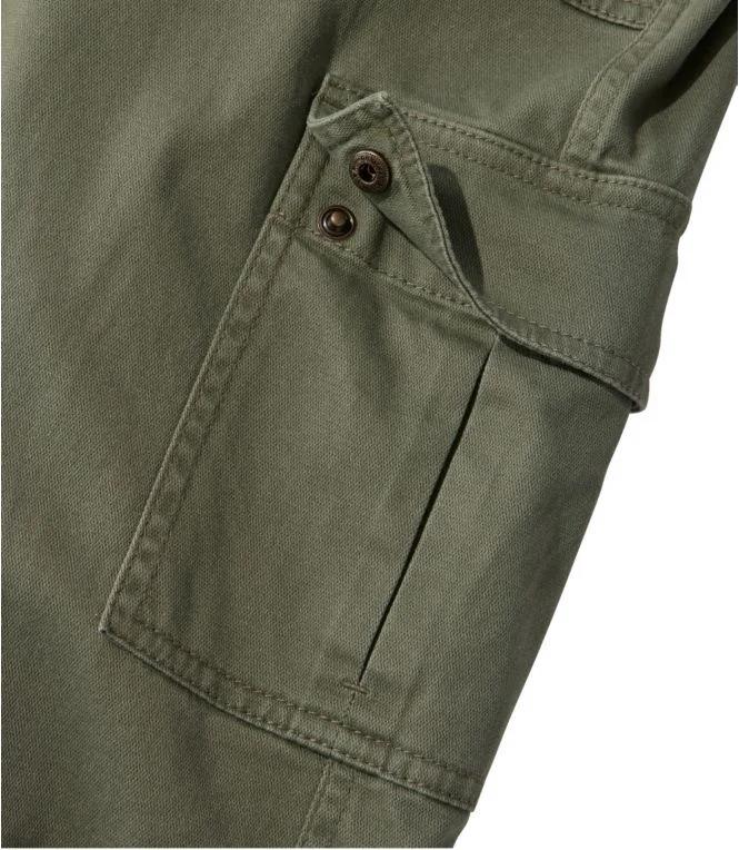Women''s Comfort Stretch Pants, Mid-Rise Straight-Leg Cargo - Image 6