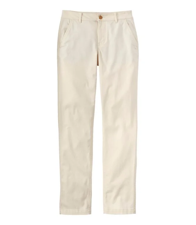 Women''s Comfort Stretch Pants, Mid-Rise Straight-Leg Chino - Image 8