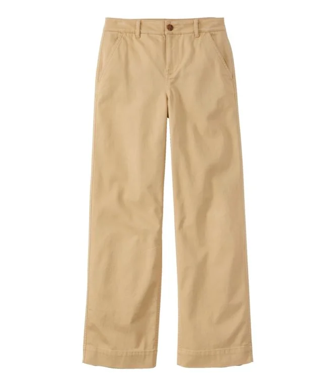 Women''s Comfort Stretch Pants, Mid-Rise Wide-Leg Chino - Image 13