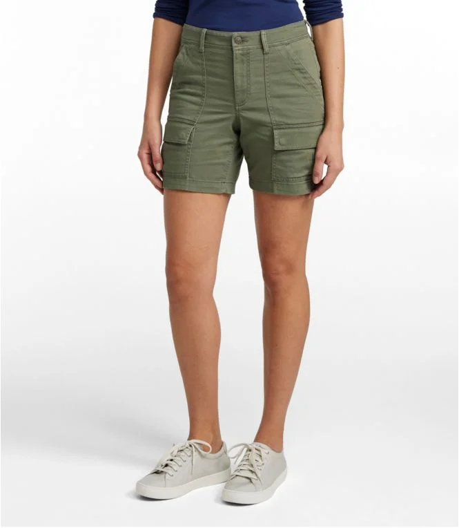 Women''s Comfort Stretch Shorts, Cargo 7""