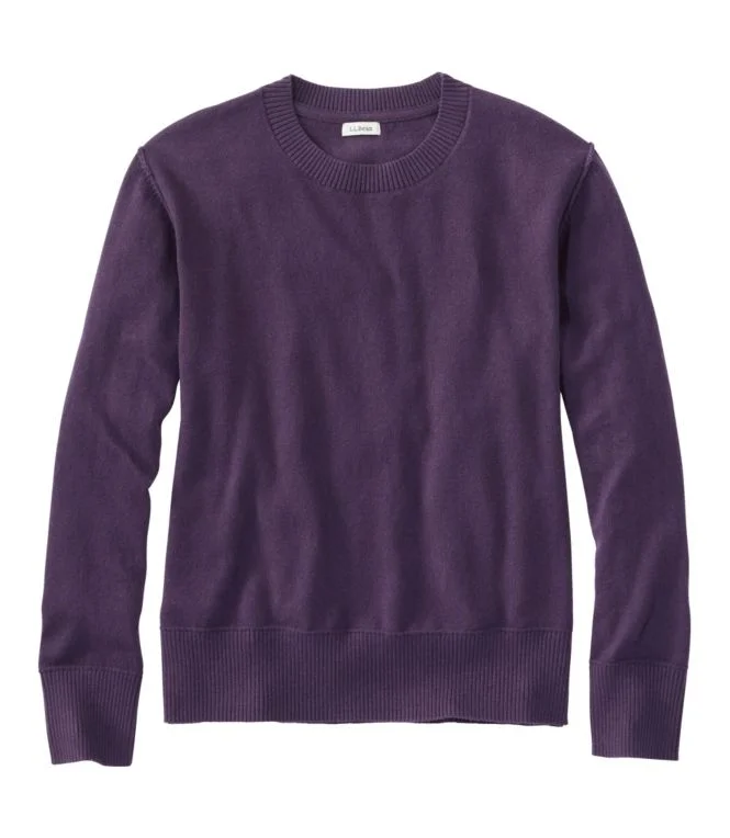 Women''s Cotton/Cashmere Sweater, Crewneck - Image 10