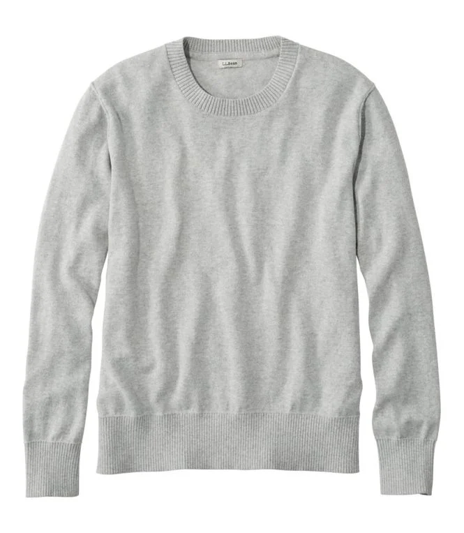 Women''s Cotton/Cashmere Sweater, Crewneck - Image 11