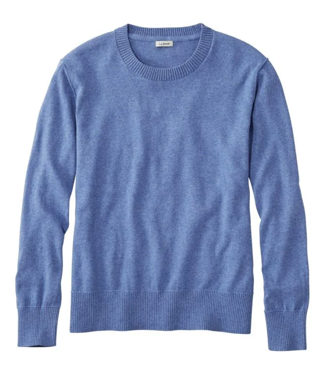 Women''s Cotton/Cashmere Sweater, Crewneck - Image 12
