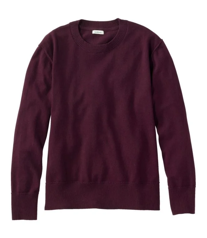 Women''s Cotton/Cashmere Sweater, Crewneck - Image 7
