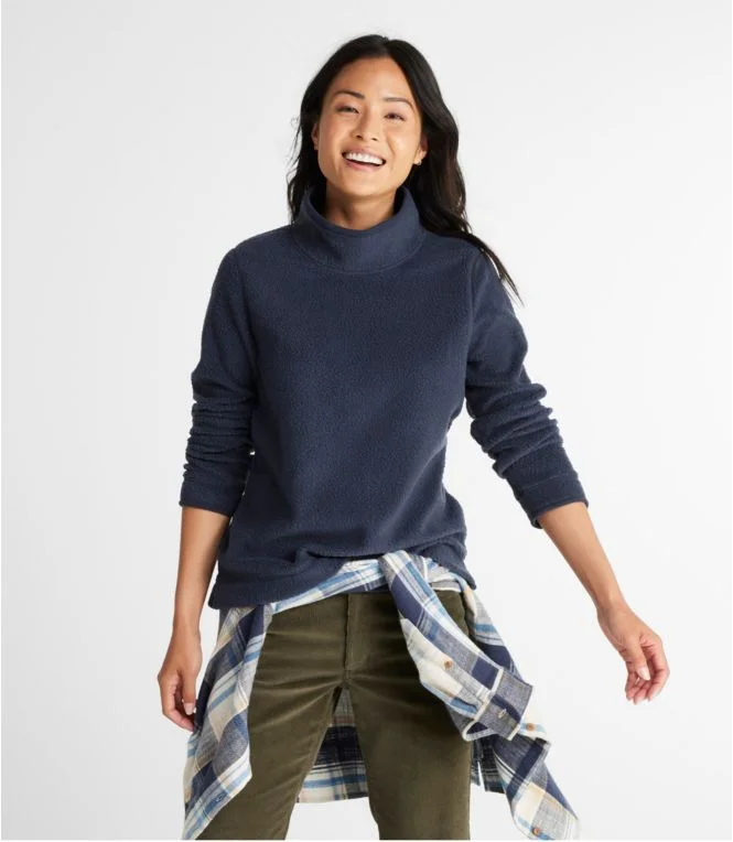 Women''s Cozy Cottage Fleece, Funnelneck Pullover - Image 3