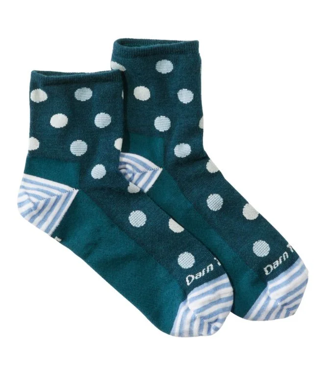 Alternative view of Women''s Darn Tough Shorty Dottie Lightweight Quarter-Crew Sock