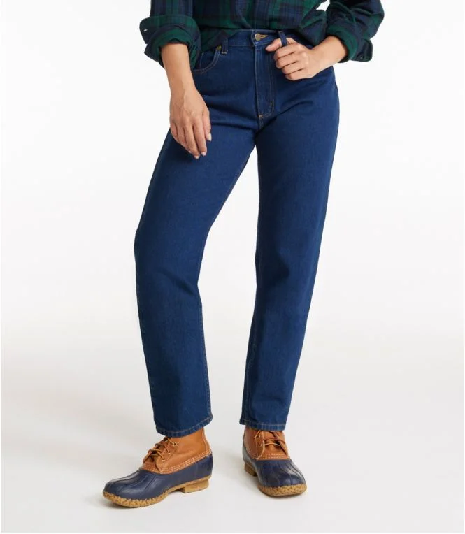 Alternative view of Women''s Double L® Jeans, Ultra High-Rise Relaxed Tapered-Leg