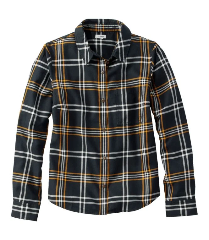 Women''s Feather-Soft Twill Shirt, Long-Sleeve