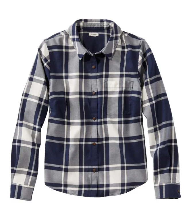 Alternative view of Women''s Feather-Soft Twill Shirt, Long-Sleeve