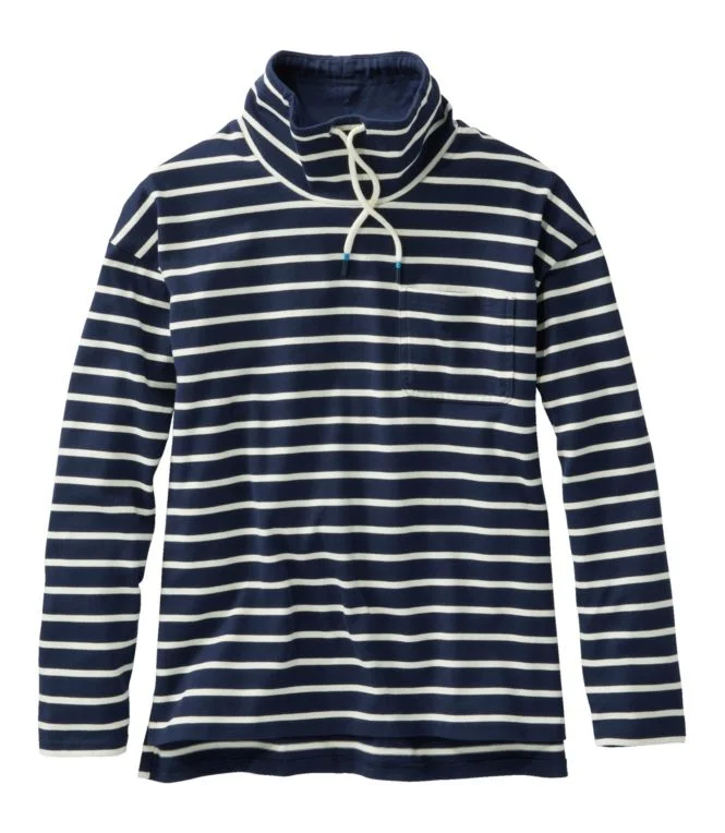 Women''s Heritage Mariner Top, Funnelneck Stripe