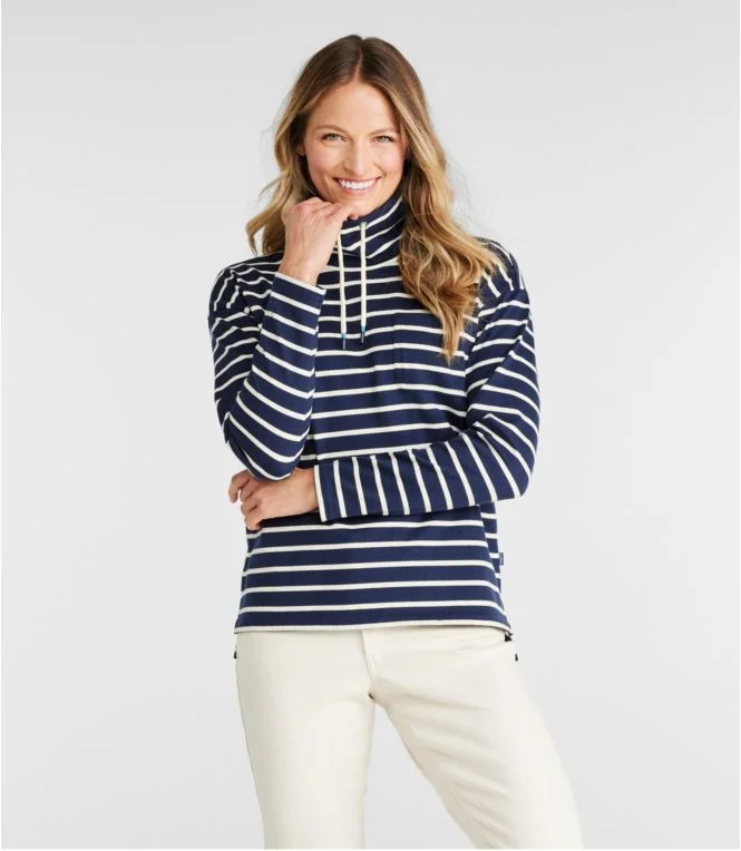 Women''s Heritage Mariner Top, Funnelneck Stripe - Image 3