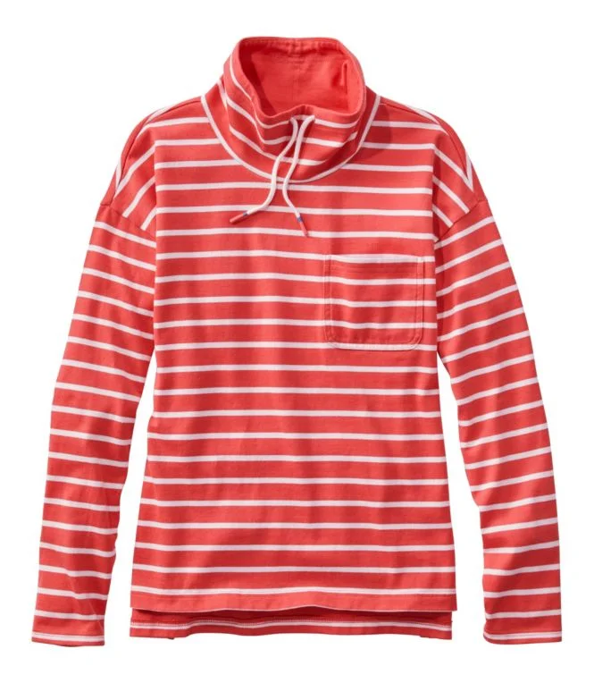 Women''s Heritage Mariner Top, Funnelneck Stripe - Image 8