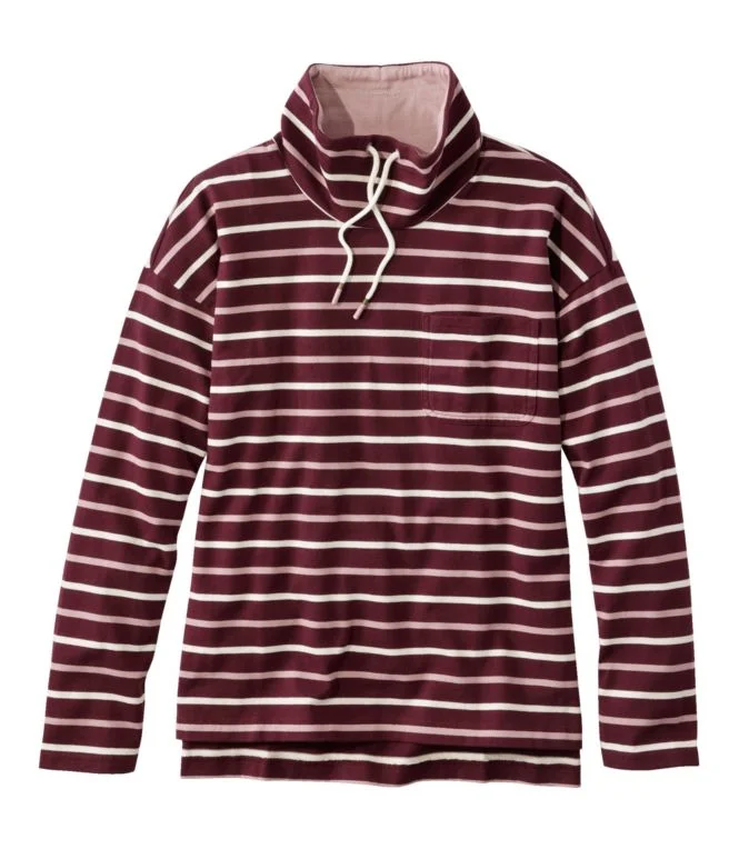 Women''s Heritage Mariner Top, Funnelneck Stripe - Image 9