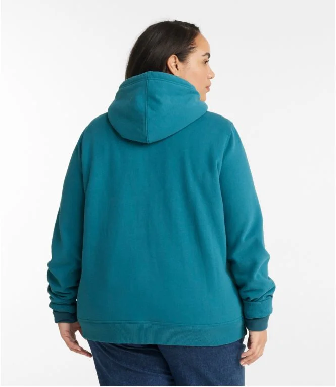 Women''s L.L.Bean 1912 Sweatshirt, Sherpa-Lined Hoodie - Image 4