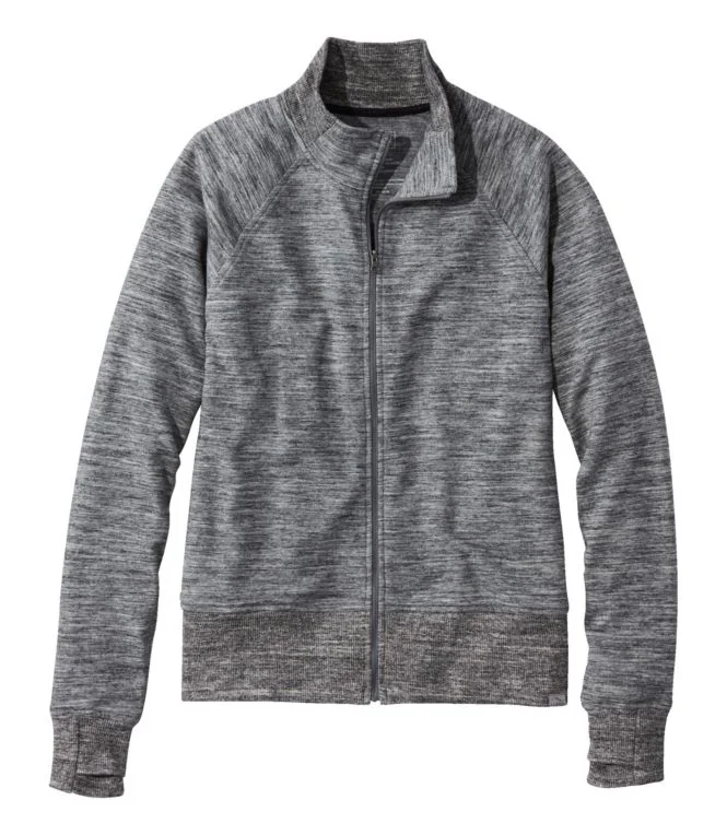 Women''s L.L.Bean Cozy Sweatshirt, Full-Zip Marled