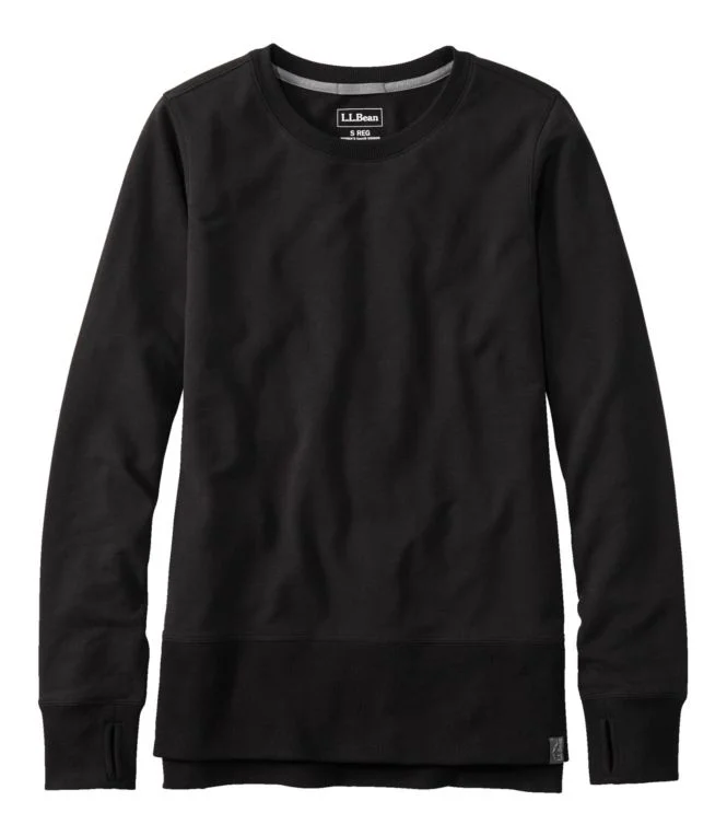 Women''s L.L.Bean Cozy Sweatshirt, Split-Hem - Image 10