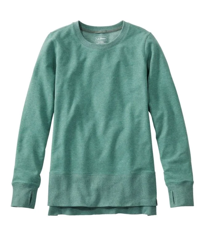 Women''s L.L.Bean Cozy Sweatshirt, Split-Hem - Image 11