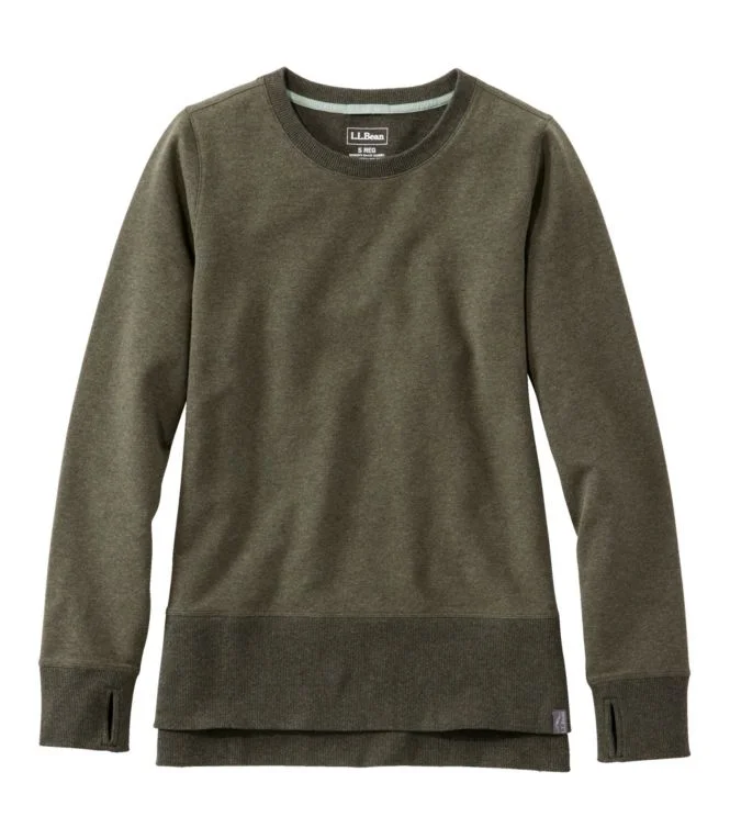 Women''s L.L.Bean Cozy Sweatshirt, Split-Hem - Image 12