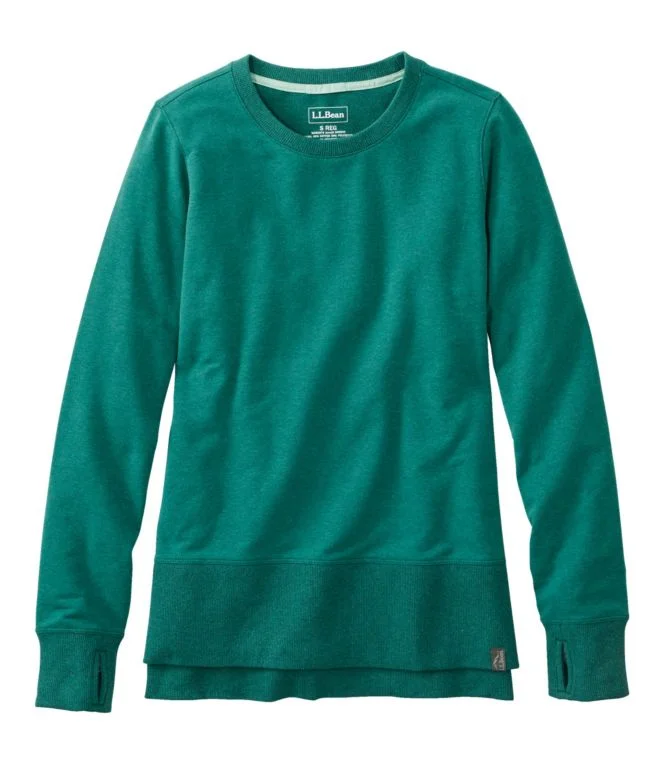 Women''s L.L.Bean Cozy Sweatshirt, Split-Hem - Image 14