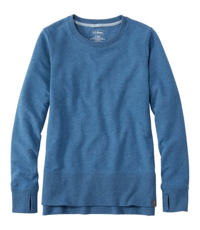 Women''s L.L.Bean Cozy Sweatshirt, Split-Hem - Image 15