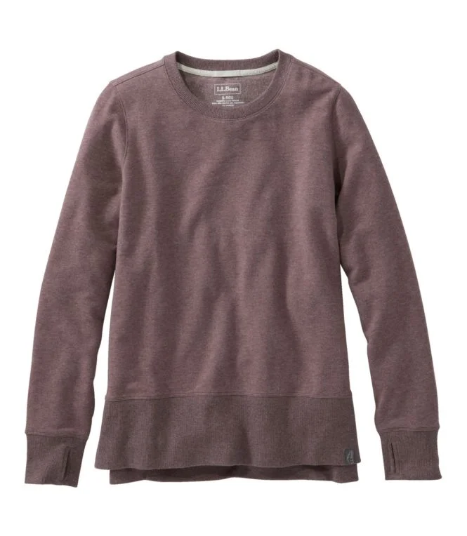 Women''s L.L.Bean Cozy Sweatshirt, Split-Hem - Image 16