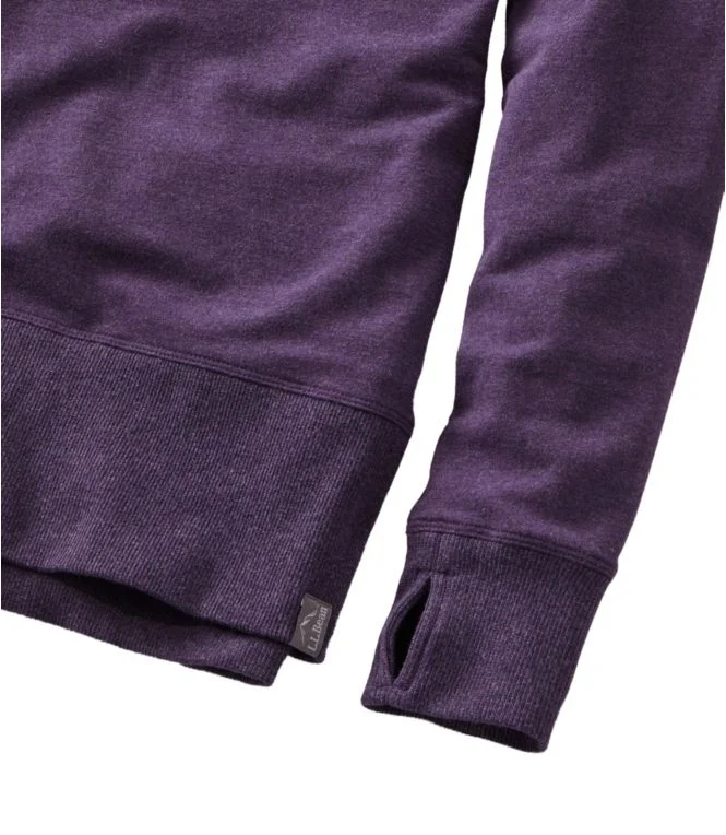 Women''s L.L.Bean Cozy Sweatshirt, Split-Hem - Image 5