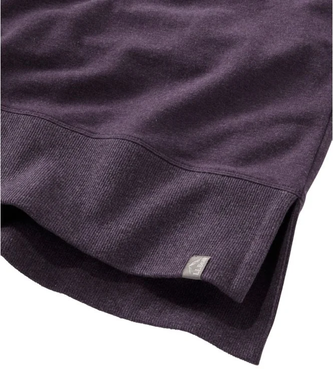 Women''s L.L.Bean Cozy Sweatshirt, Split-Hem - Image 6