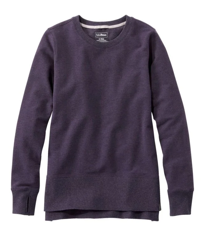 Women''s L.L.Bean Cozy Sweatshirt, Split-Hem - Image 7
