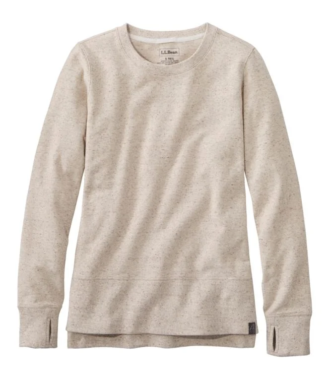 Women''s L.L.Bean Cozy Sweatshirt, Split-Hem - Image 9