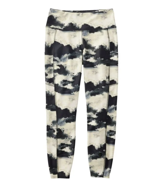 Alternative view of Women''s L.L.Bean Everyday Performance 7/8 Leggings, High-Rise Pocket Print