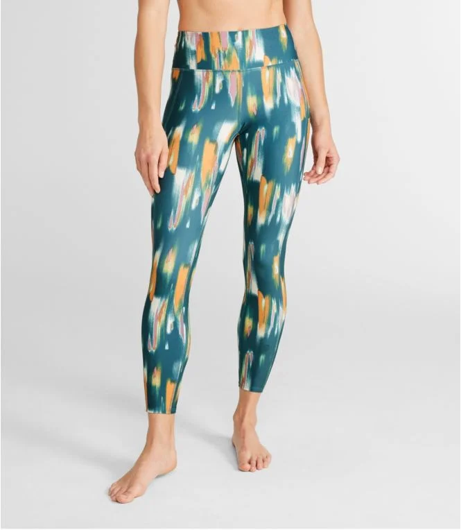 Women''s L.L.Bean Everyday Performance 7/8 Leggings, High-Rise Pocket Print - Image 3