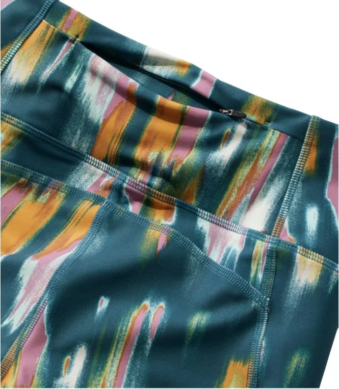 Women''s L.L.Bean Everyday Performance 7/8 Leggings, High-Rise Pocket Print - Image 5