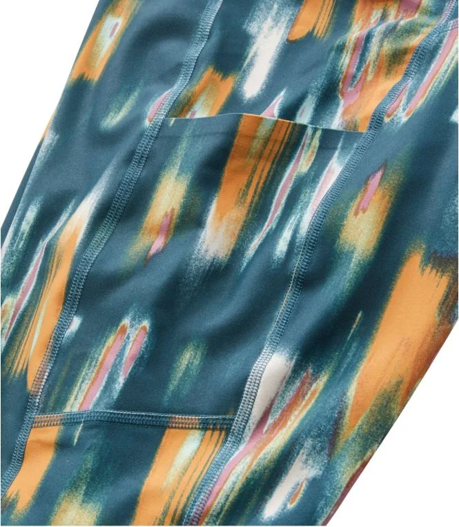 Women''s L.L.Bean Everyday Performance 7/8 Leggings, High-Rise Pocket Print - Image 6
