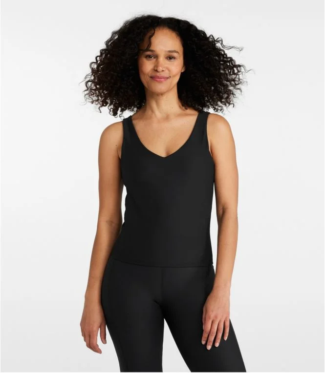 Women''s L.L.Bean Everyday Performance Tank, Cropped - Image 3