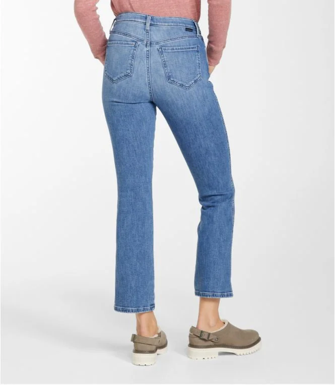 Women''s L.L.Bean Everyday Stretch Jeans, High-Rise Mini Bootcut Ankle - Image 3