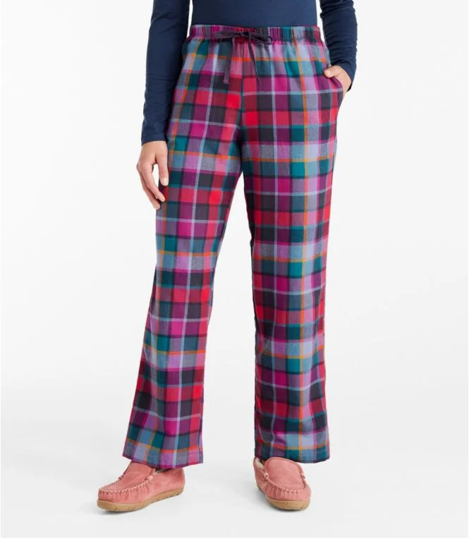 Women''s L.L.Bean Flannel Sleep Pants, Plaid - Image 3