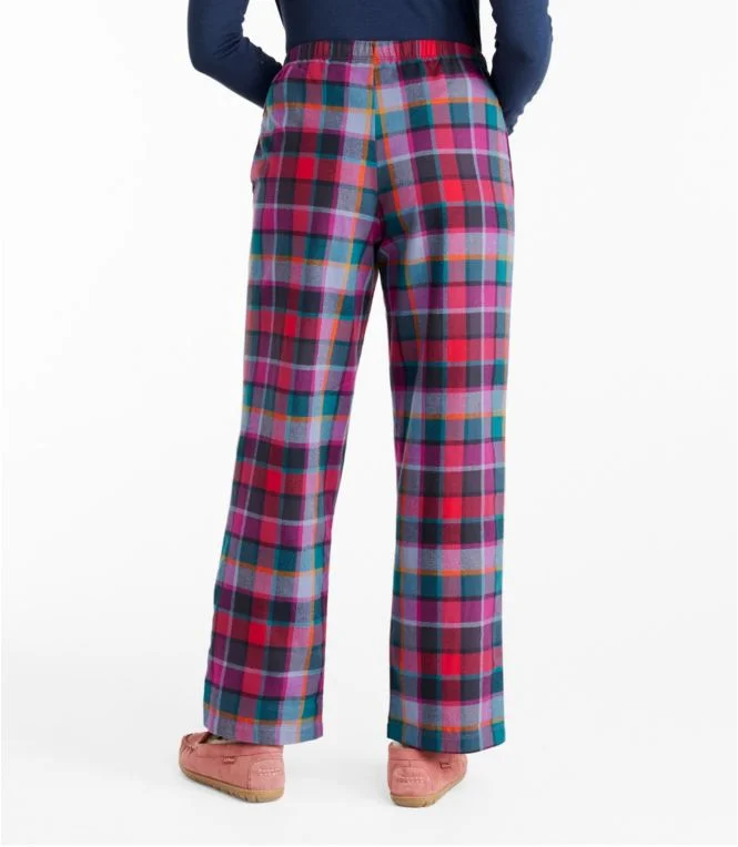 Women''s L.L.Bean Flannel Sleep Pants, Plaid - Image 4