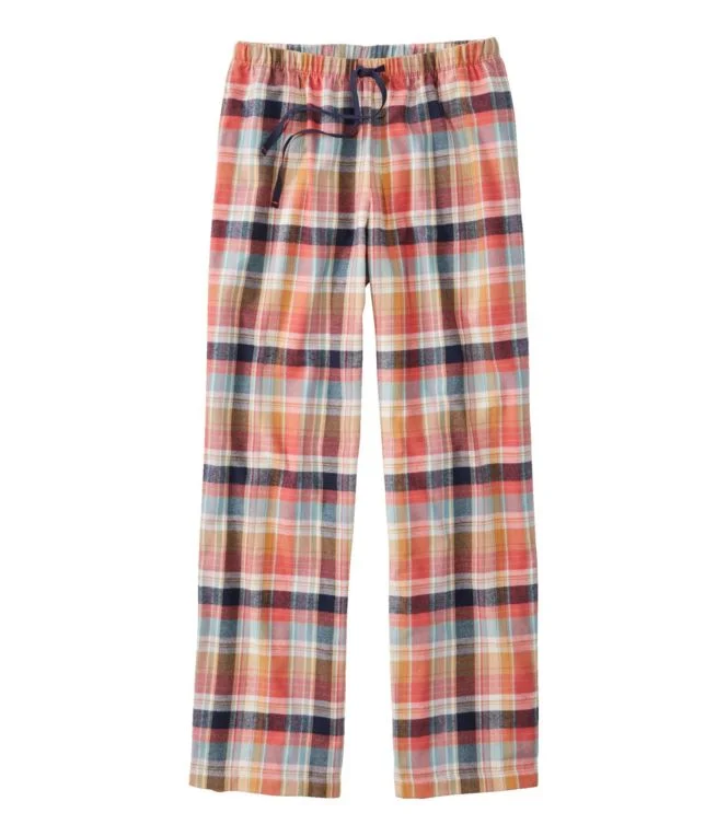 Women''s L.L.Bean Flannel Sleep Pants, Plaid - Image 9