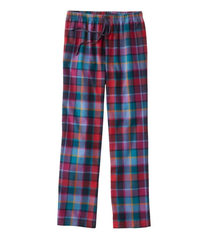 Women''s L.L.Bean Flannel Sleep Pants, Plaid