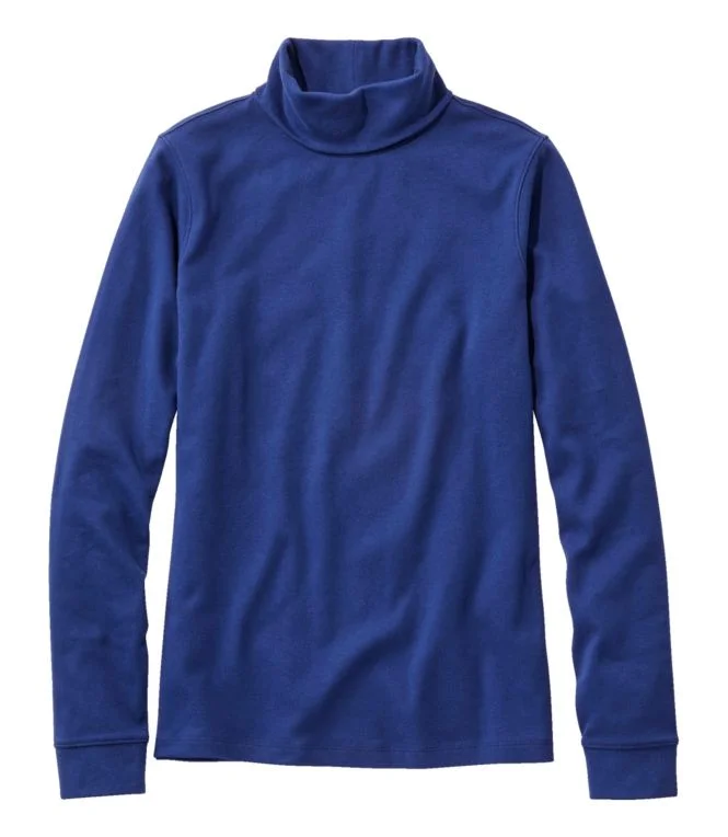Alternative view of Women''s L.L.Bean Interlock Turtleneck, Long-Sleeve
