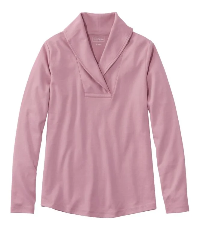 Women''s L.L.Bean Pullover, Long-Sleeve Shawl Collar - Image 13