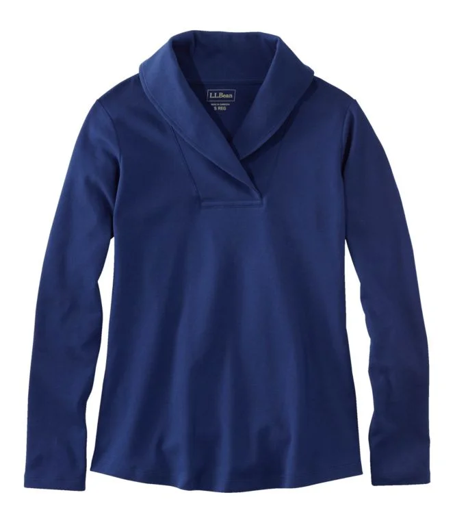 Alternative view of Women''s L.L.Bean Pullover, Long-Sleeve Shawl Collar